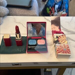 ❤️Cle De Peau LIMITED EDITION  Eye shadow &  Lipstick Bundle Set